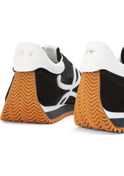 Siyah Logolu Erkek Sneaker