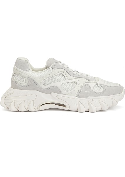 Beyaz Erkek Deri Sneaker