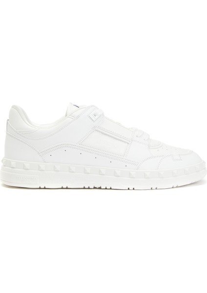 Freedots Beyaz Erkek Deri Sneaker