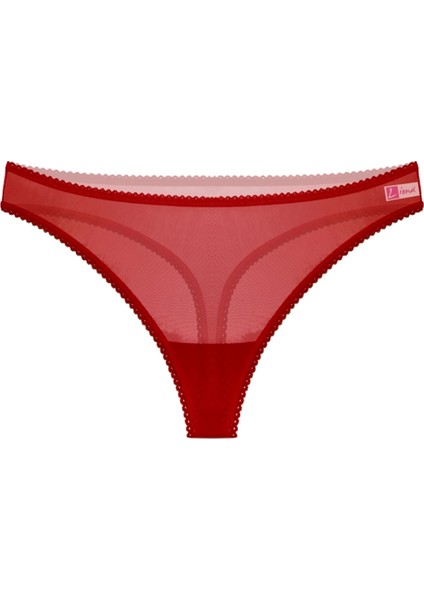 Miraxx Büyük Beden Kadın Kırmızı Bato Külot