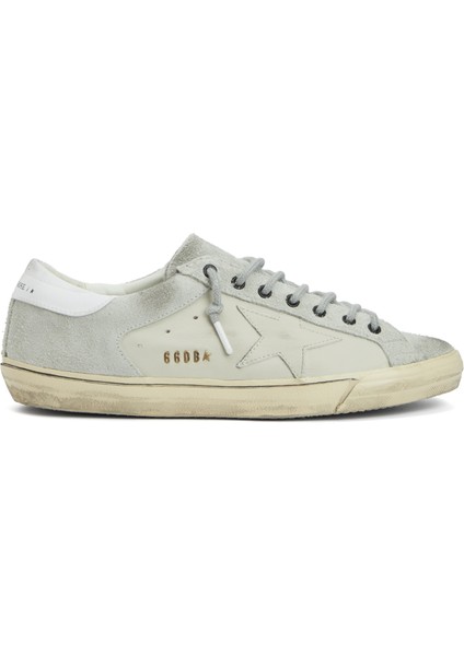 Super Star Açık Gri Erkek Deri Sneaker