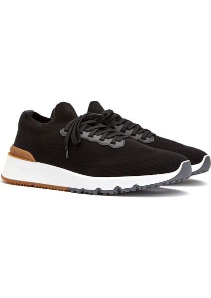 Siyah Logo Detaylı Erkek Sneaker fiyatları