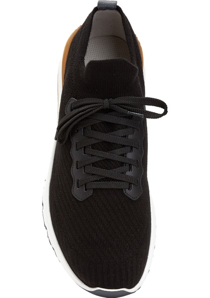 Siyah Logo Detaylı Erkek Sneaker fırsatları