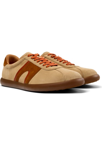 Twins Bej Nubuk Deri Erkek Sneaker K100937-014