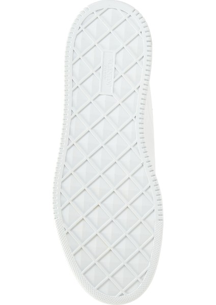 One Stud Beyaz Erkek Deri Sneaker