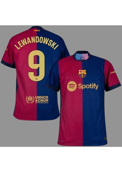 Barcelona 2024/25 Yeni Sezon Lewandowskı Iç Saha Forması