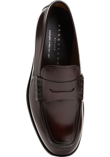 Bordo Erkek Deri Loafer