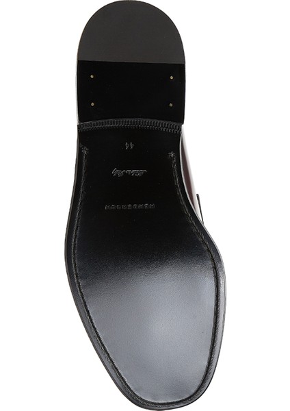 Bordo Erkek Deri Loafer