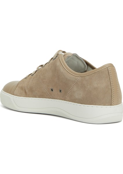 Dbb1 Bej Erkek Deri Sneaker