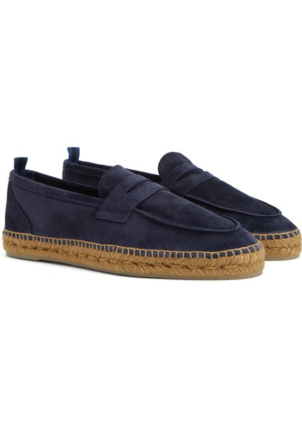 Nacho T Lacivert Erkek Deri Loafer