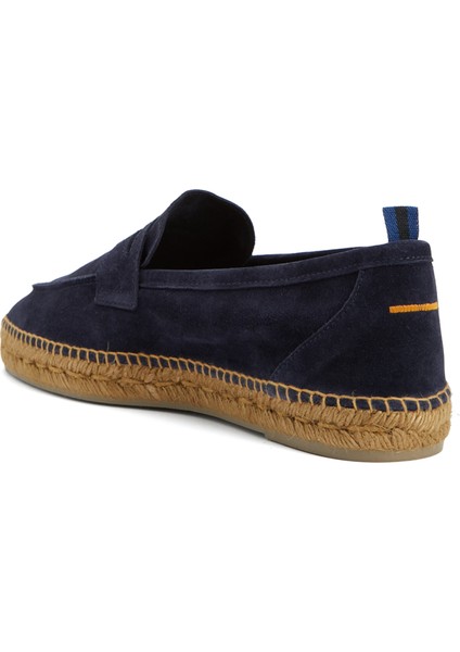 Nacho T Lacivert Erkek Deri Loafer