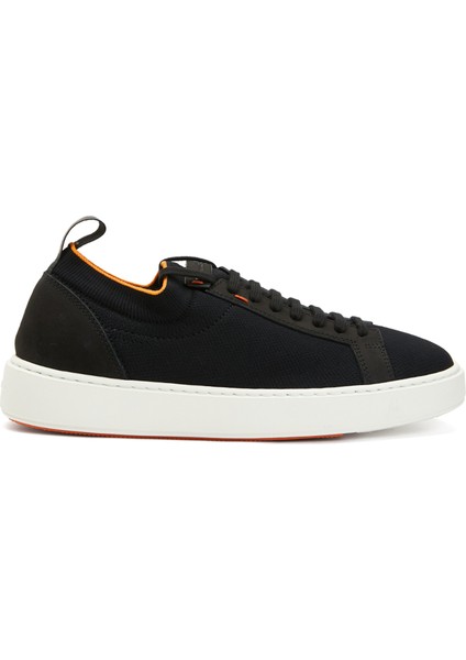 Siyah Erkek Deri Sneaker