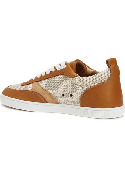 Tutti Rui Kahverengi Erkek Deri Garnili Sneaker modelleri