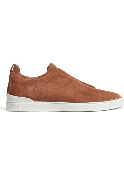 Taba Erkek Deri Sneaker