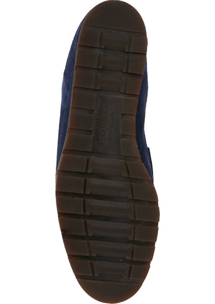 Lacivert Erkek Süet Loafer