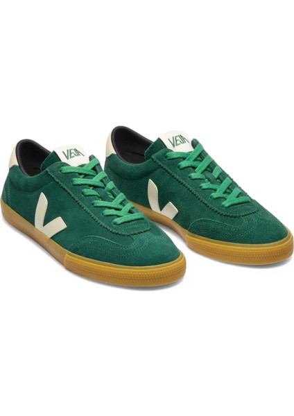 Volley Yeşil Erkek Deri Sneaker