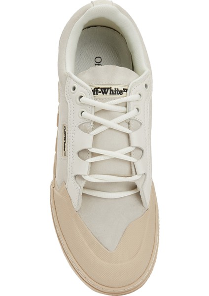 Bej Erkek Deri Sneaker