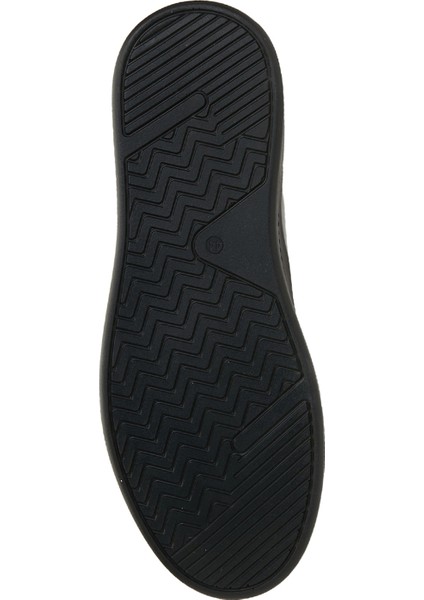 Siyah Erkek Deri Sneaker