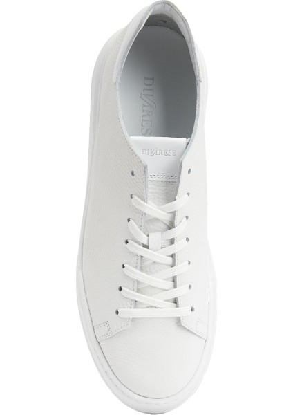 Beyaz Erkek Deri Sneaker fırsatları