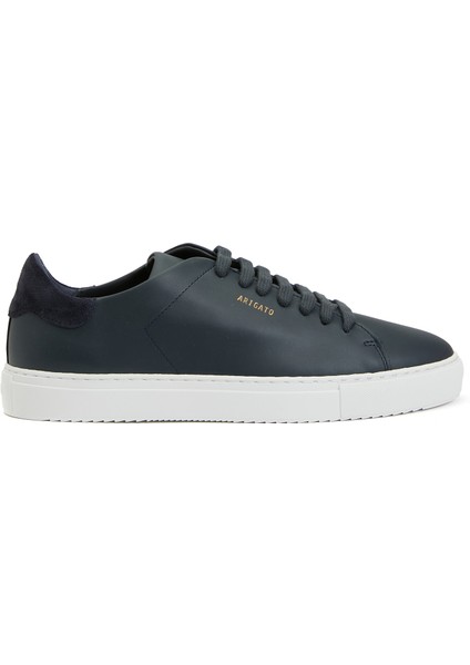 Siyah Erkek Deri Sneaker