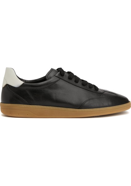 Siyah Erkek Deri Sneaker