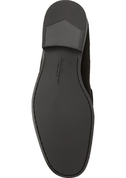Siyah Erkek Deri Loafer