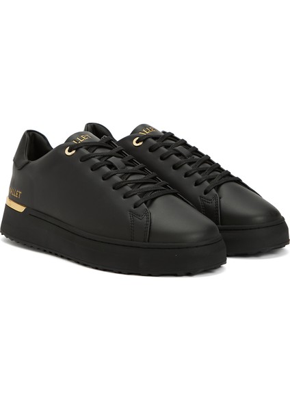 Siyah Erkek Deri Sneaker