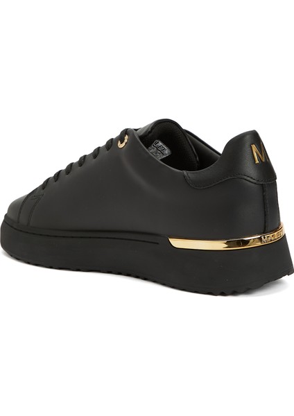 Siyah Erkek Deri Sneaker
