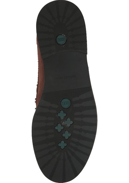 Kahverengi Erkek Süet Loafer