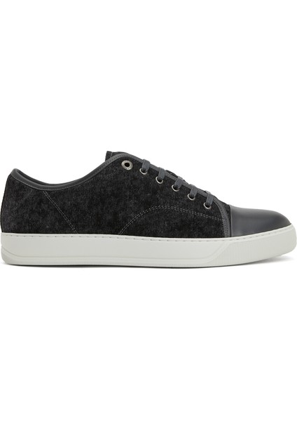 Gri Erkek Deri Sneaker