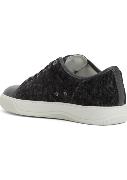 Gri Erkek Deri Sneaker