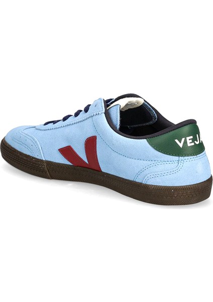 Volley Mavi Erkek Süet Sneaker