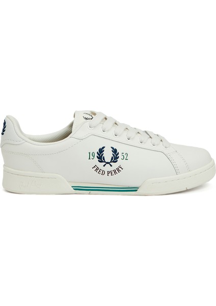 Beyaz Erkek Deri Sneaker