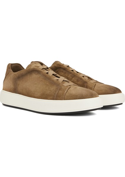 Kahverengi Erkek Süet Sneaker