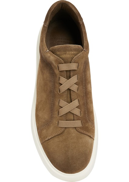 Kahverengi Erkek Süet Sneaker