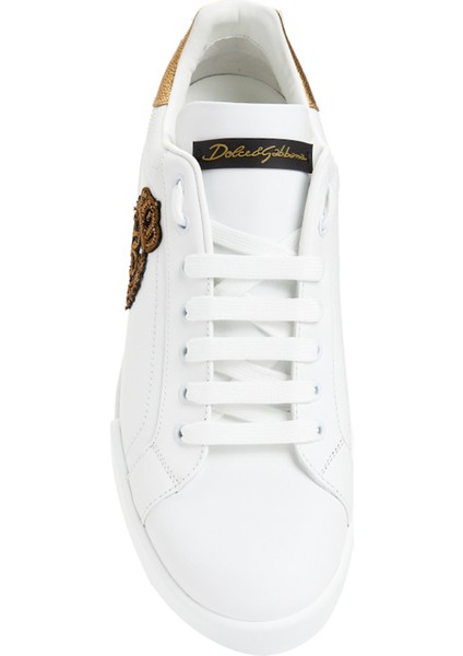 Beyaz Erkek Deri Sneaker fırsatları