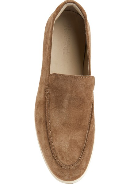 Vizon Erkek Süet Loafer
