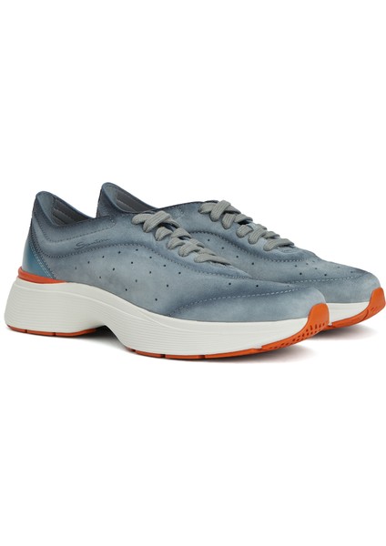 Mavi Erkek Deri Sneaker
