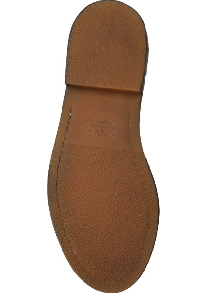 Siyah Erkek Deri Loafer