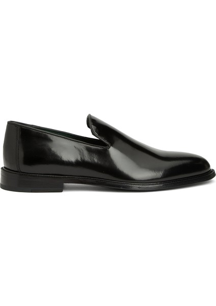Siyah Erkek Deri Loafer