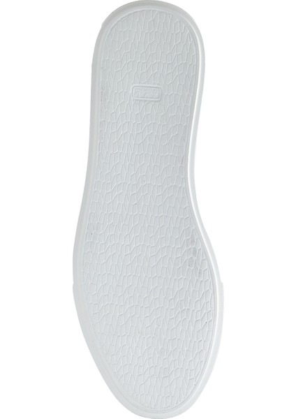 Beyaz Desenli Erkek Sneaker