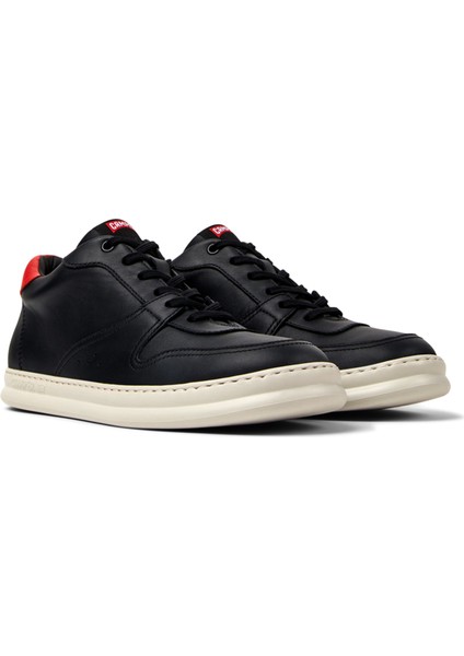 Runner Siyah Deri Erkek Sneaker K300346-005 fiyatları