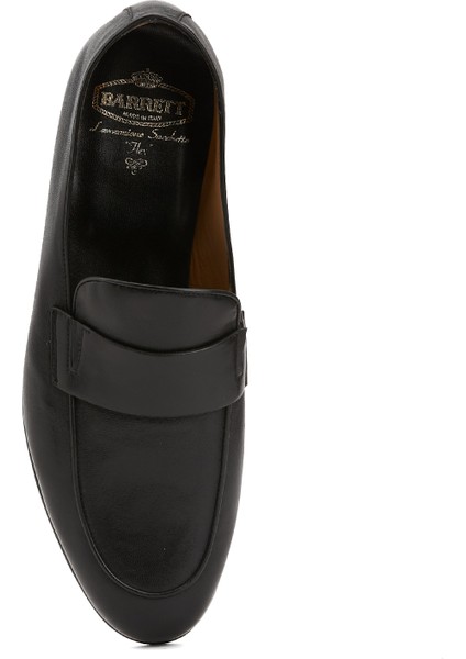 Siyah Erkek Deri Loafer