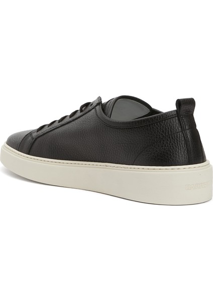 Siyah Erkek Deri Sneaker
