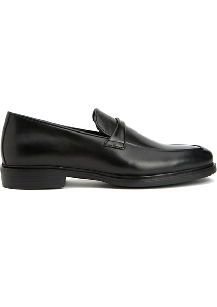 Siyah Erkek Deri Loafer