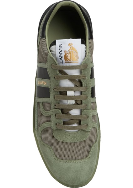 Clay Yeşil Erkek Deri Sneaker