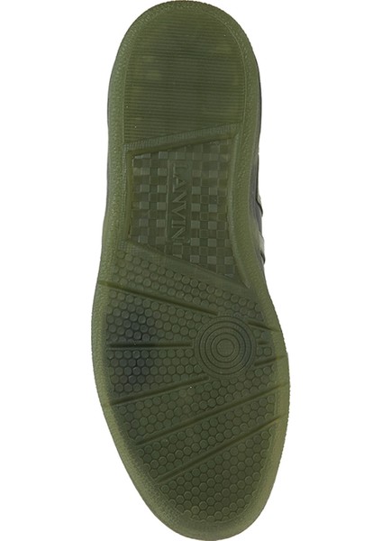 Clay Yeşil Erkek Deri Sneaker