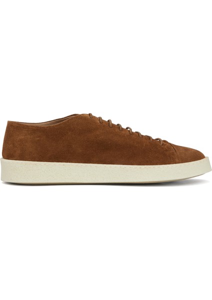 Kahverengi Erkek Deri Sneaker