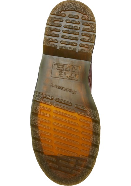 Dr.martens x Mm6 Siyah Kırmızı Erkek Deri Bot
