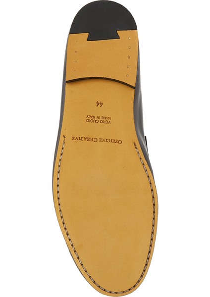 Airto Lacivert Erkek Deri Loafer